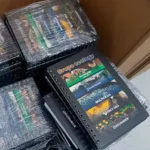 Cuaderno pasta dura argolla negra