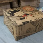 Caja personalizada para hamburguesas impresa por Idex Publicidad en Medellí